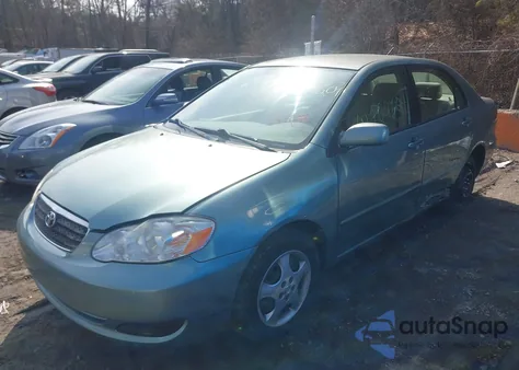 2007 Toyota Corolla Le from USA, damaged, VIN 2T1BR32E67C785312